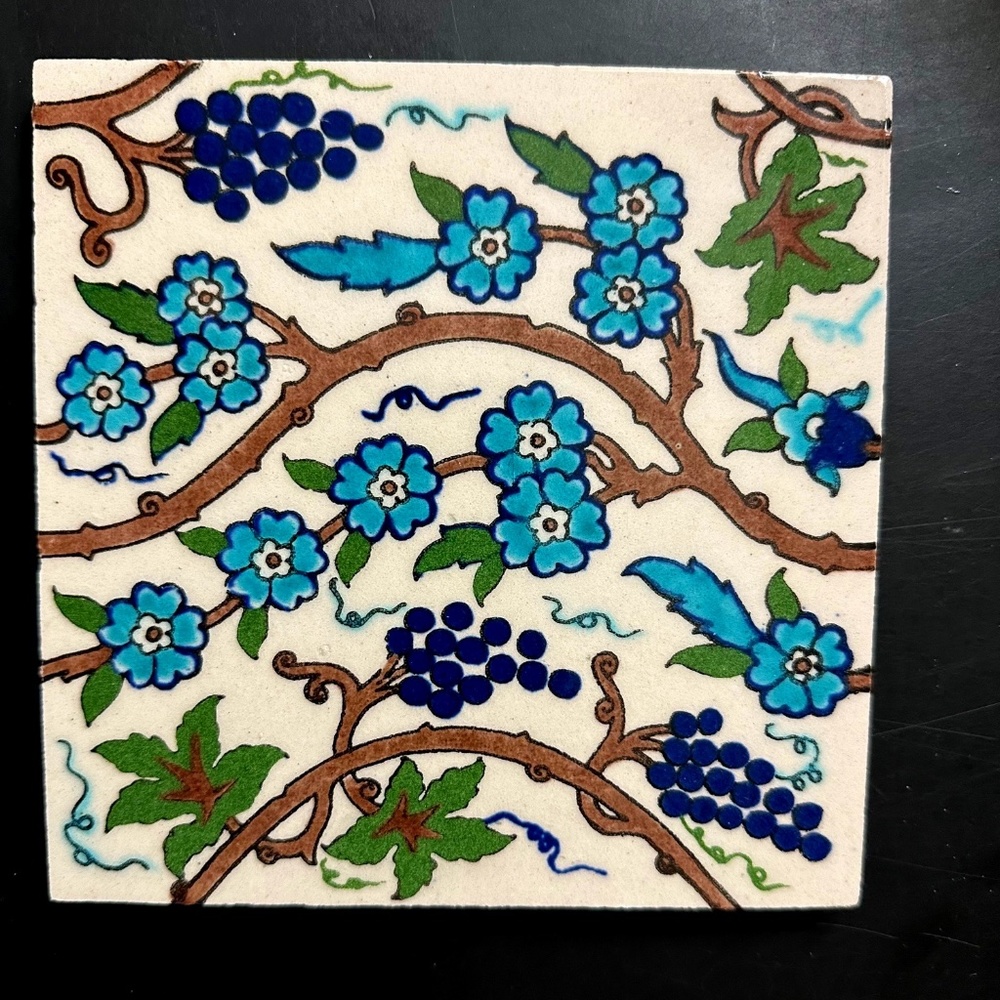 Flower Print Tile